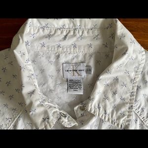 Men’s Calvin Klein short sleeve summer shirt Large